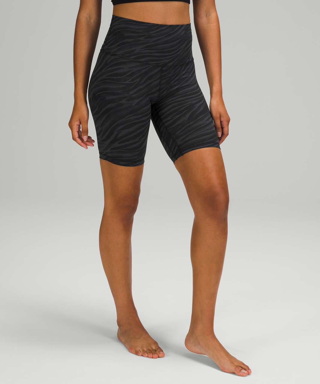 Lululemon Align Short 8" - Le Tigre Camo Deep Coal Multi