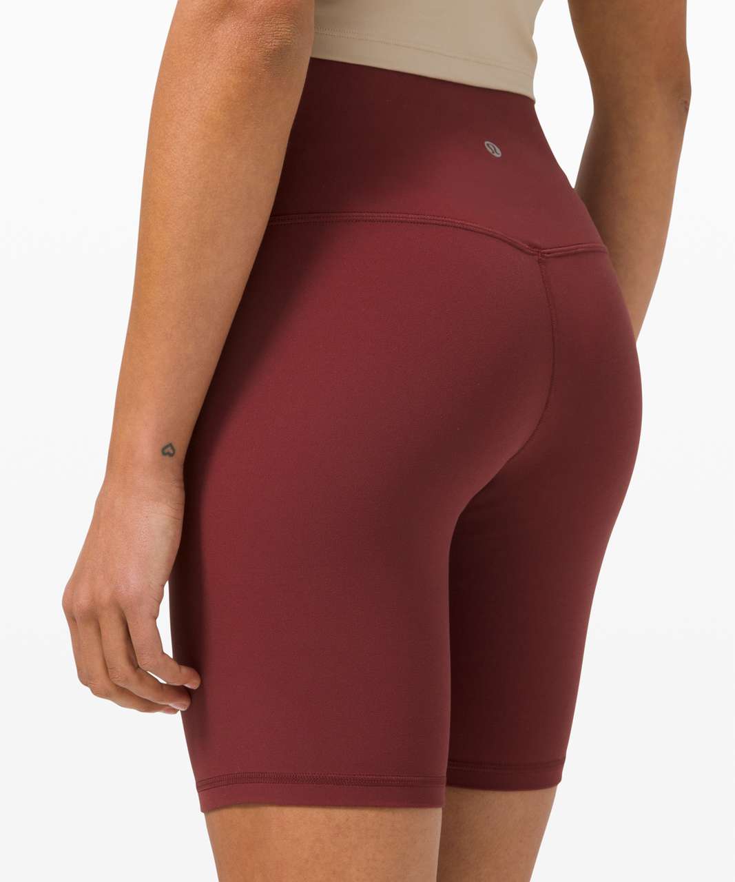 Lululemon Align Short 8 - Red Merlot - lulu fanatics