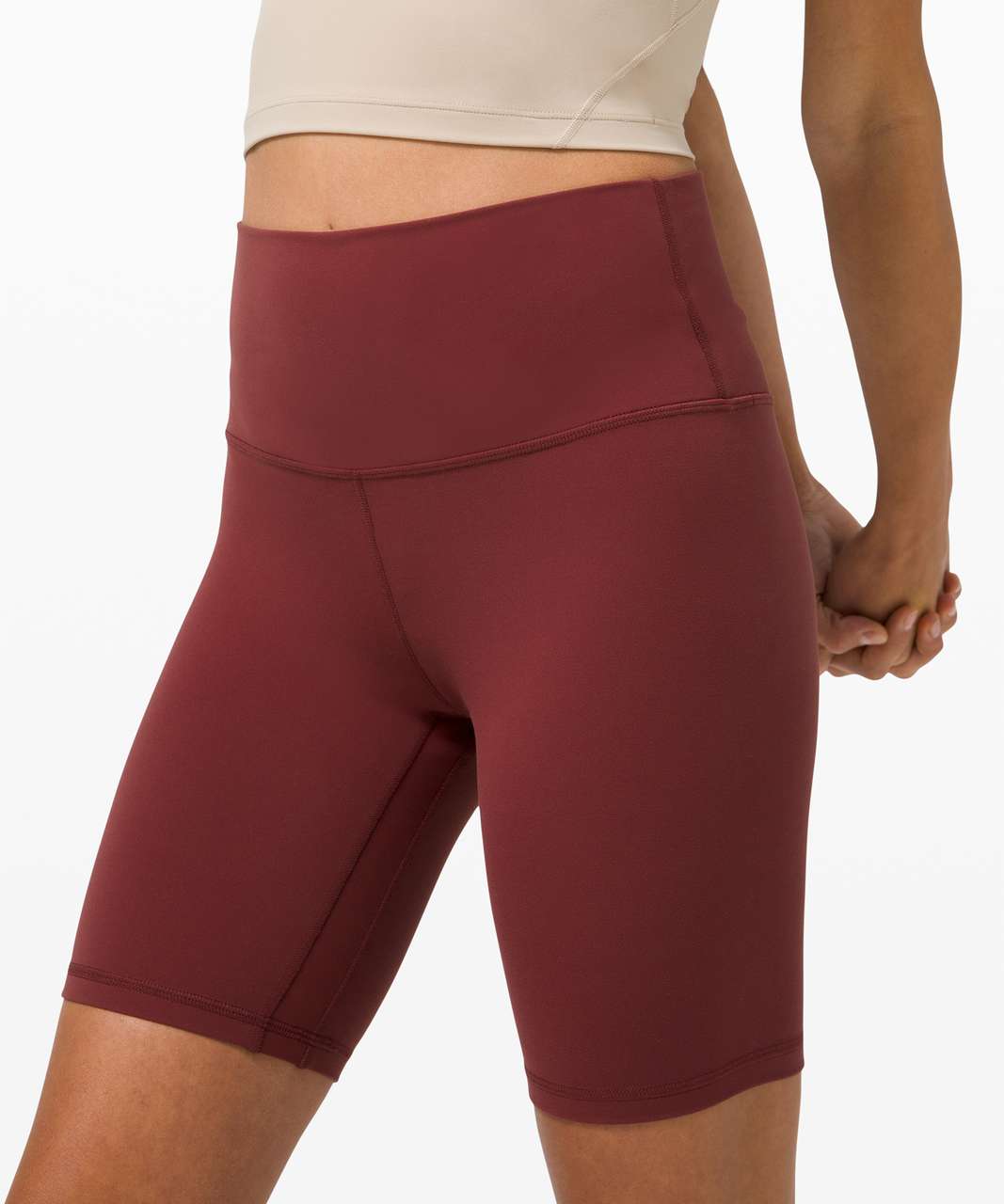 Lululemon Align Short 8 - Red Merlot - lulu fanatics