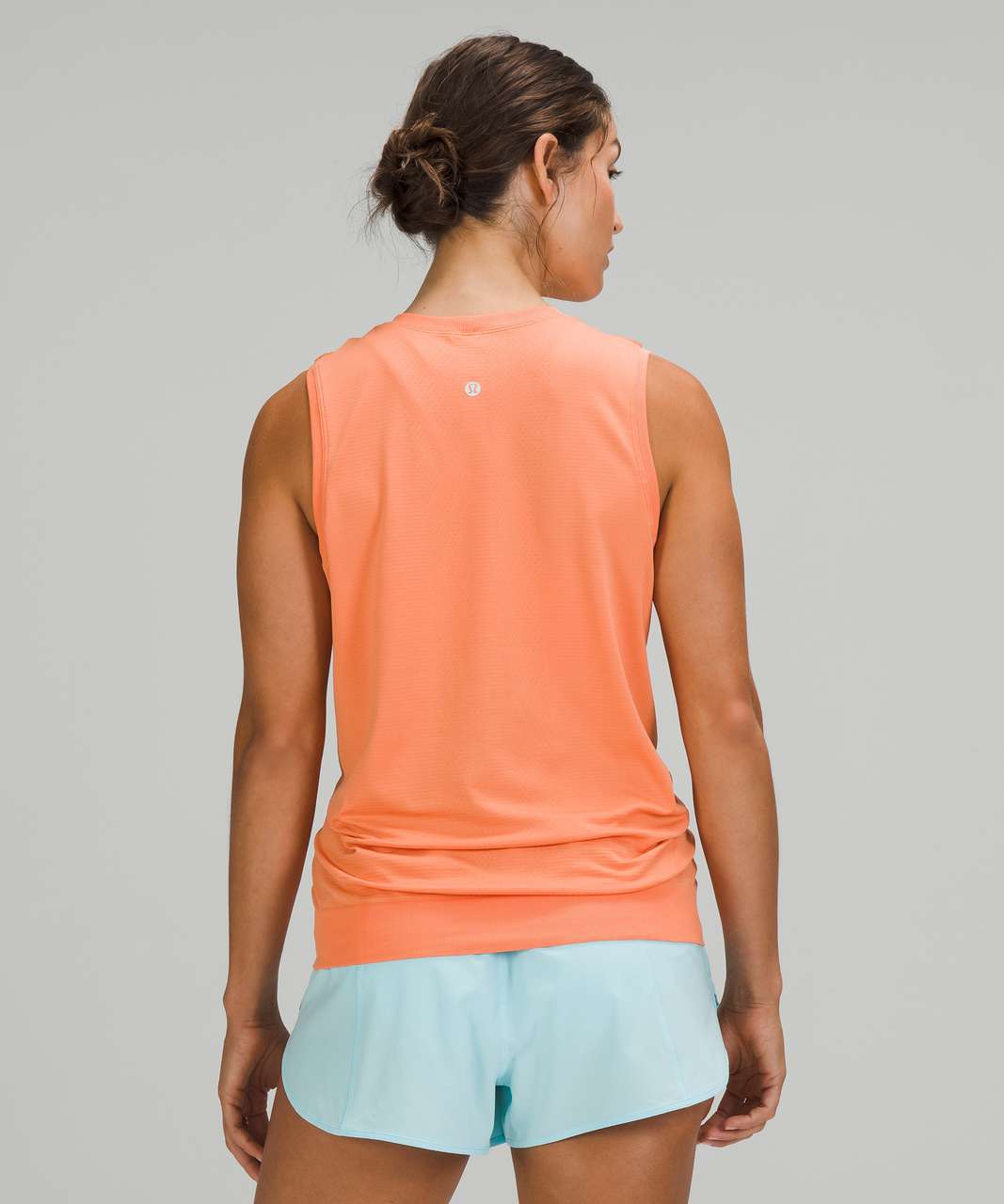 Lululemon Swiftly Breathe Muscle Tank Top - Golden Apricot / Golden Apricot