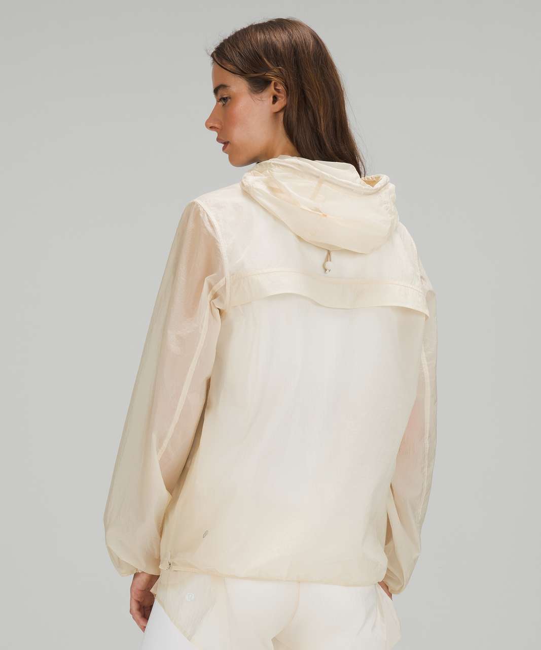 Lululemon Step Out Anorak - White Opal