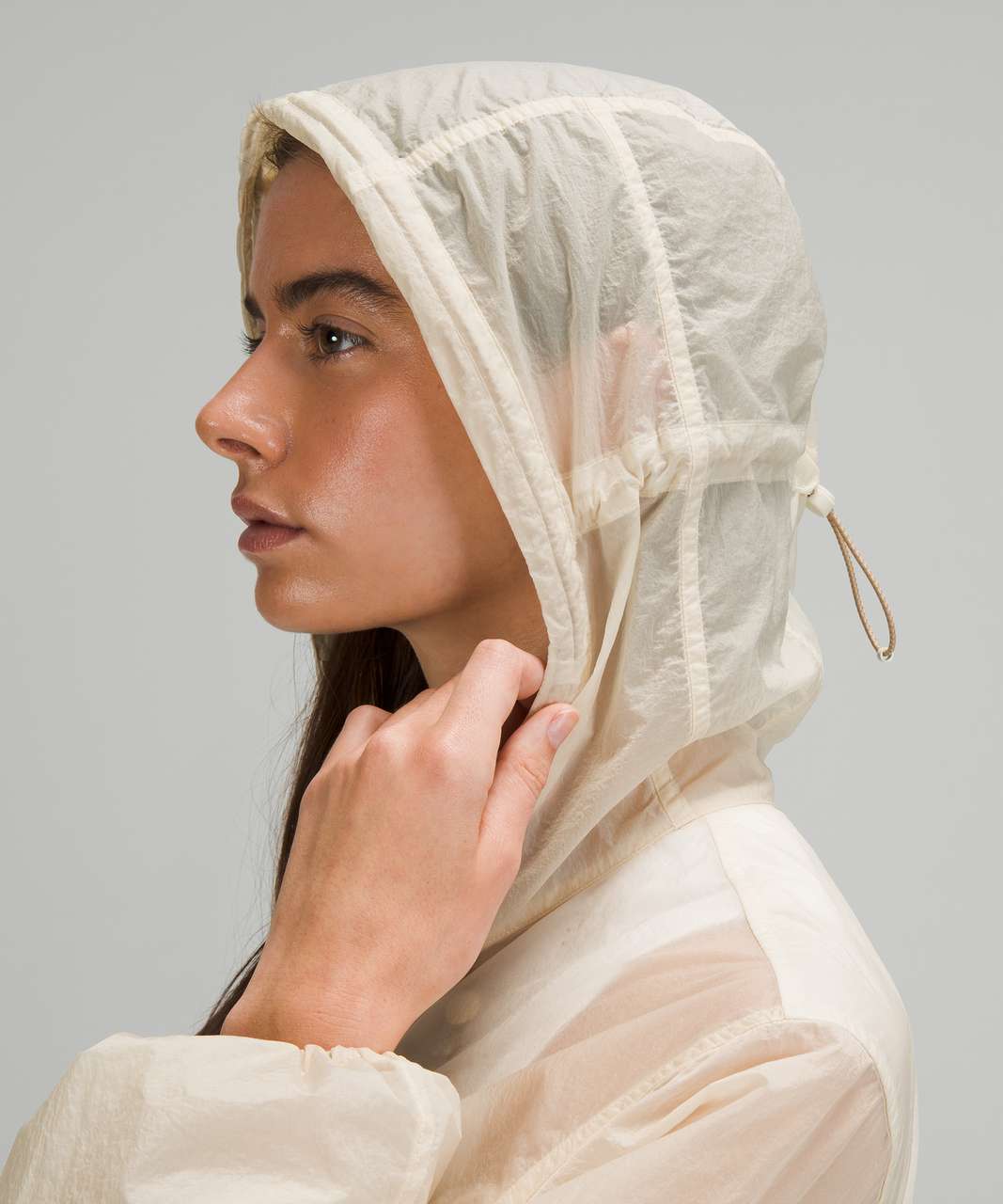 Lululemon Step Out Anorak - White Opal