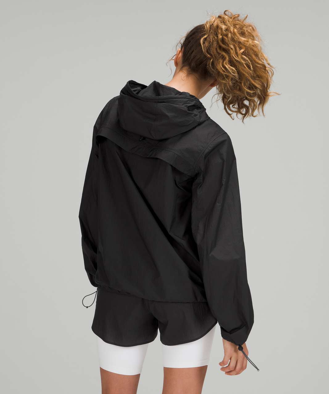 Lululemon Step Out Anorak - Black - lulu fanatics