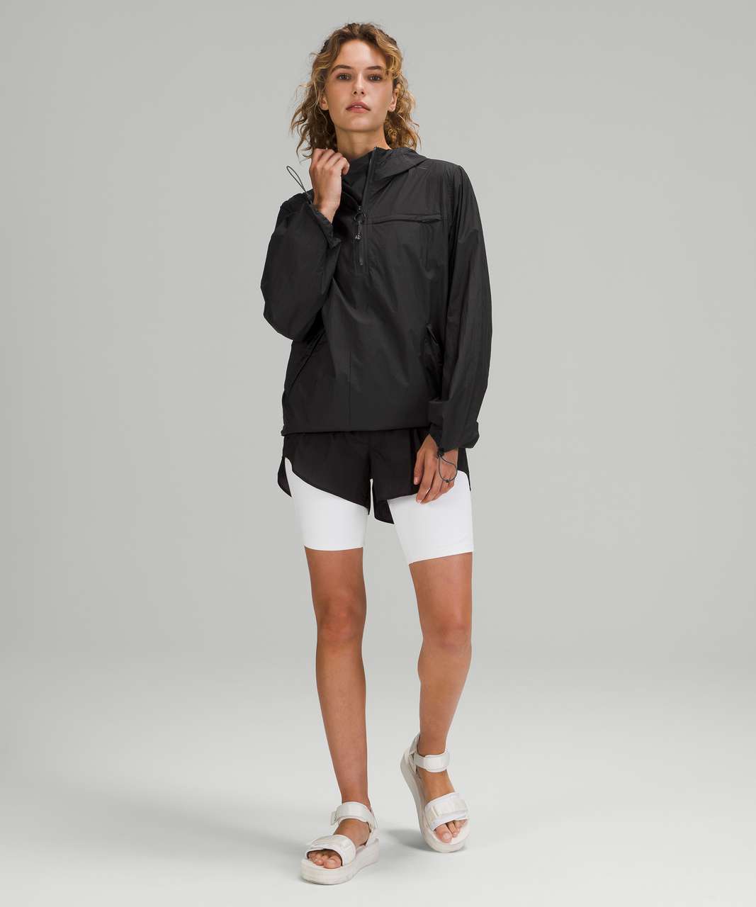 Lululemon Step Out Anorak - Black