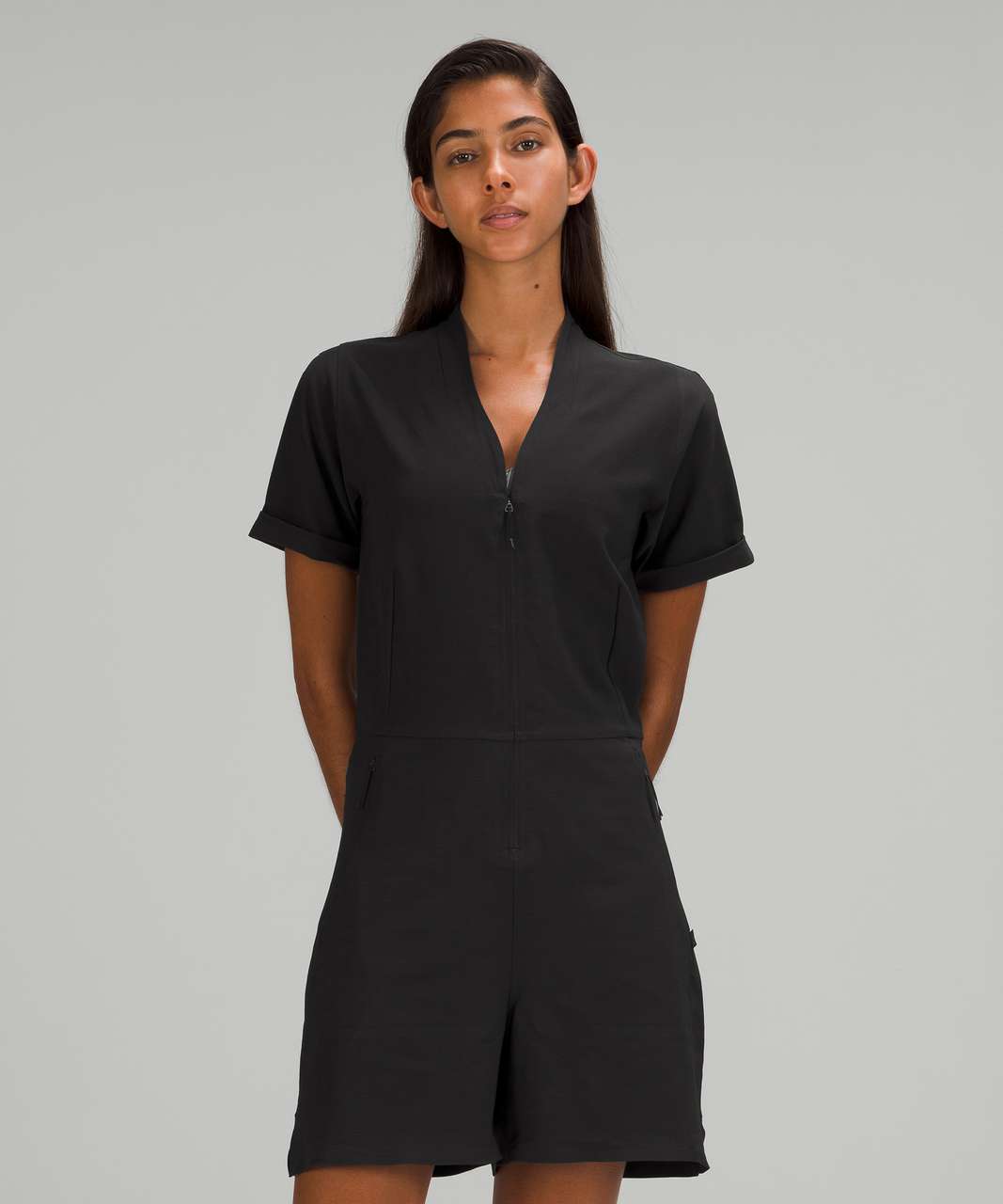 Lululemon lab Short Sleeve Jumpsuit - Black