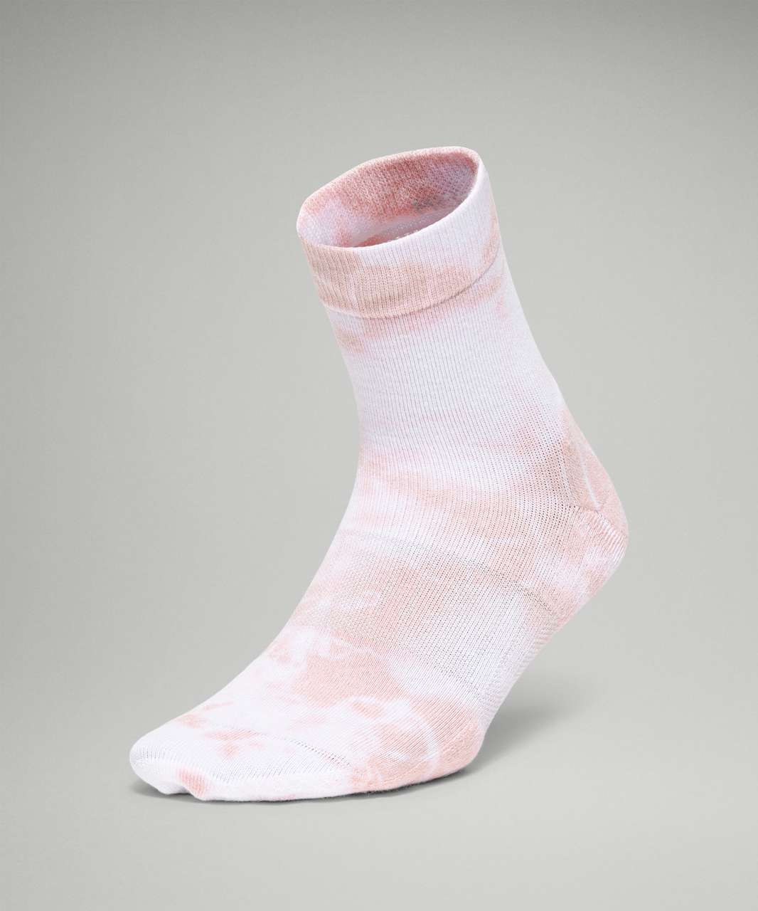 Lululemon Daily Stride Mid Crew Sock *Tie Dye - Pink Puff