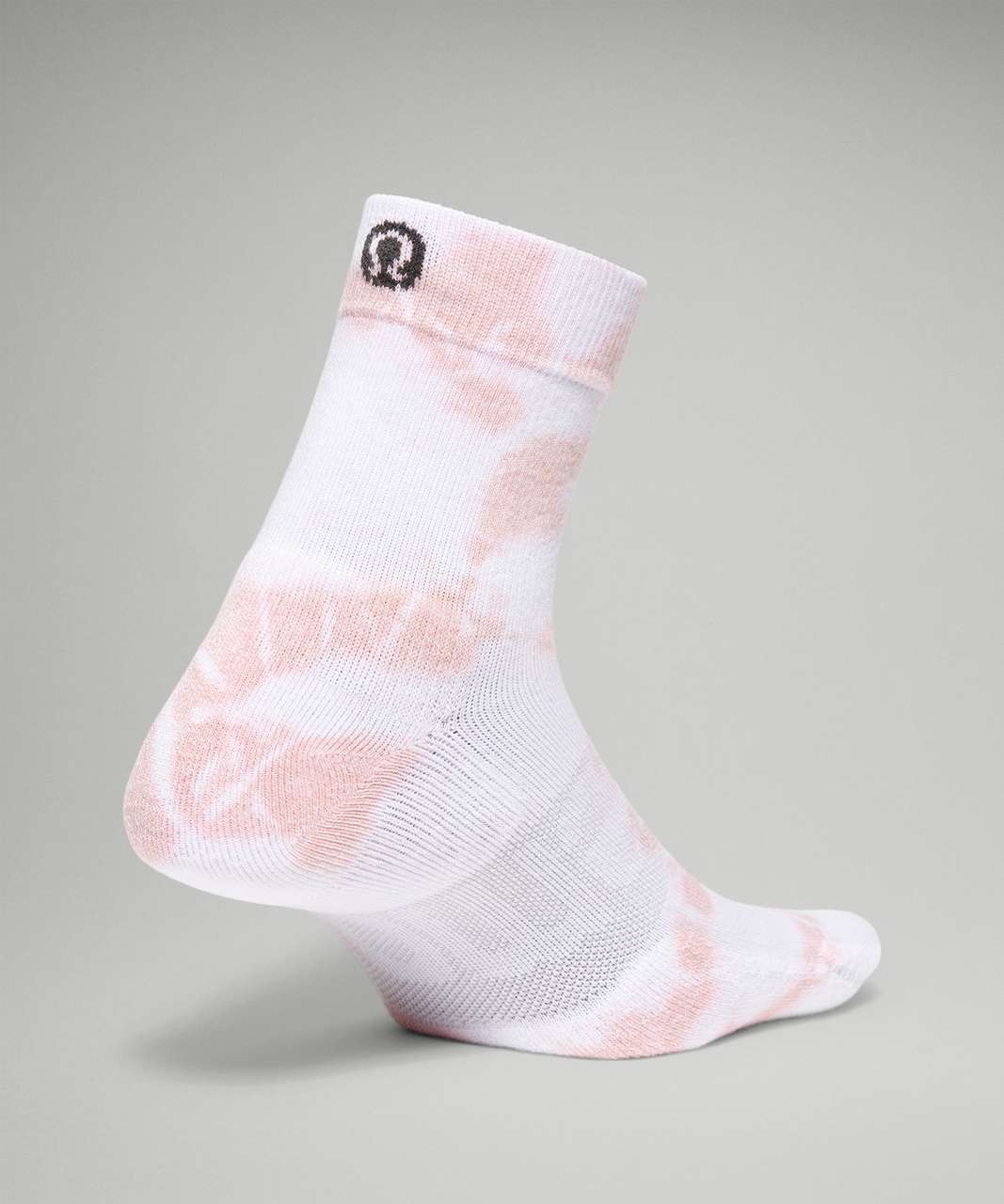 Lululemon Daily Stride Mid Crew Sock *Tie Dye - Pink Puff