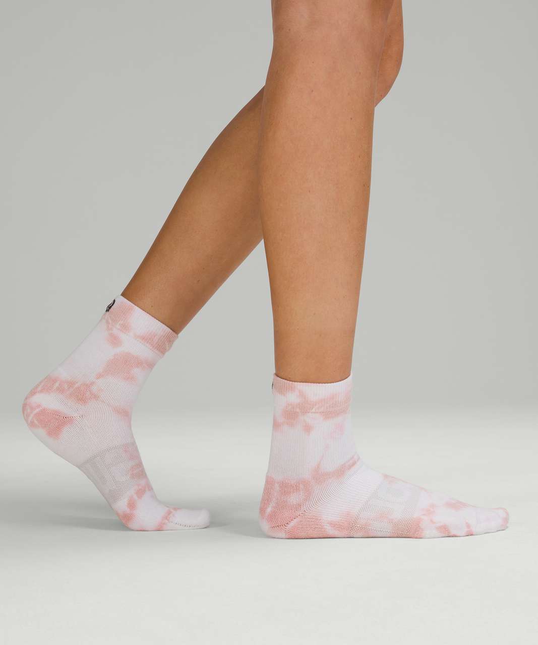 Lululemon Daily Stride Mid Crew Sock *Tie Dye - Pink Puff