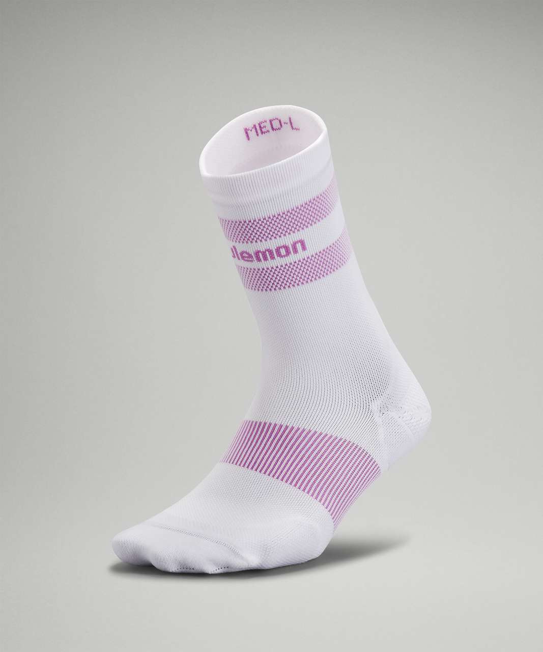 Lululemon Power Stride Crew Sock *Mantra - Wisteria Purple