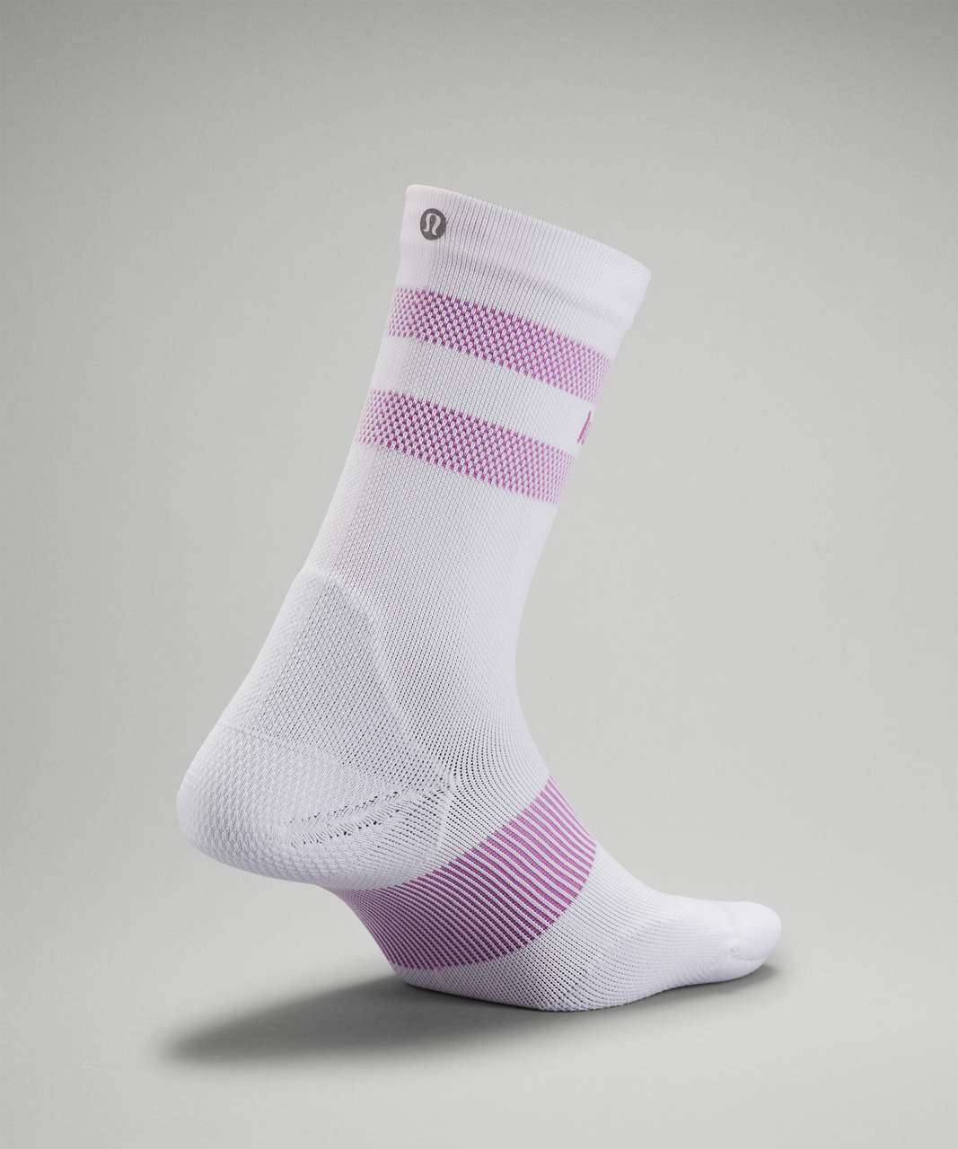 Lululemon Power Stride Crew Sock *Mantra - Wisteria Purple