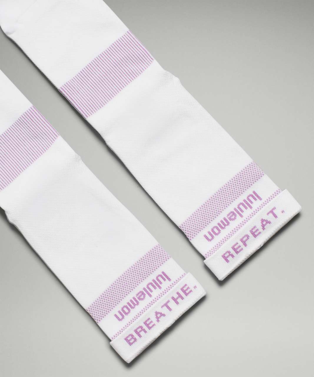 Lululemon Power Stride Crew Sock *Mantra - Wisteria Purple