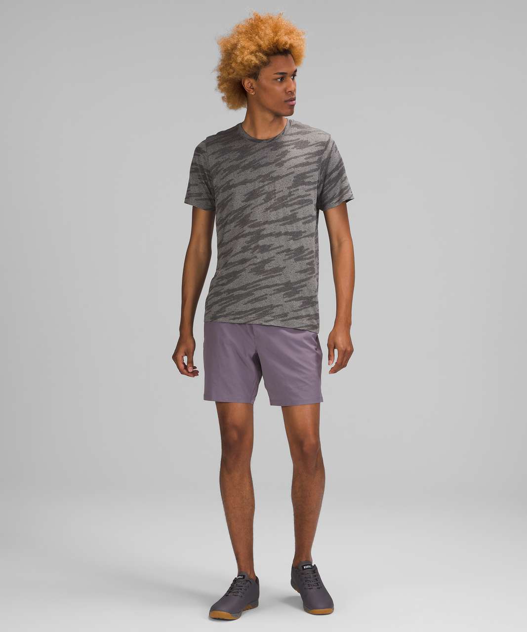 Lululemon T.H.E. Short 7 Mesh *Linerless - Variegated Mesh Camo Max Dark  Olive - lulu fanatics