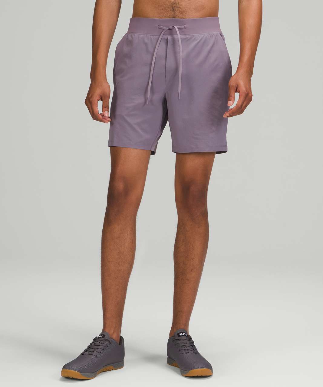 Lululemon Surge Lined Short 6 - Gravel Dust Asphalt Grey Multi - lulu  fanatics