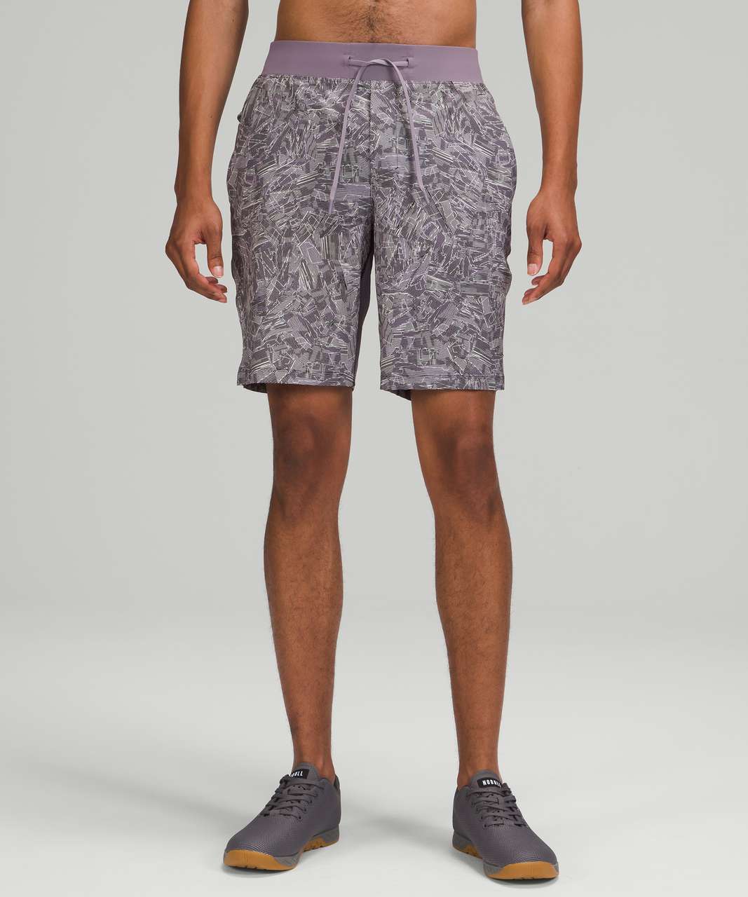 Lululemon T.H.E. Short 7 Mesh *Linerless - Variegated Mesh Camo Max Dark  Olive - lulu fanatics