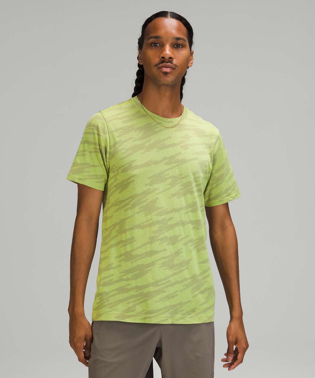 Lululemon Metal Vent Breathe Short Sleeve - Scatter Surface Rover