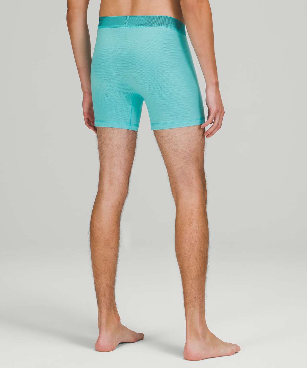 Lululemon Always in Motion Boxer Mesh 5" - Electric Turquoise