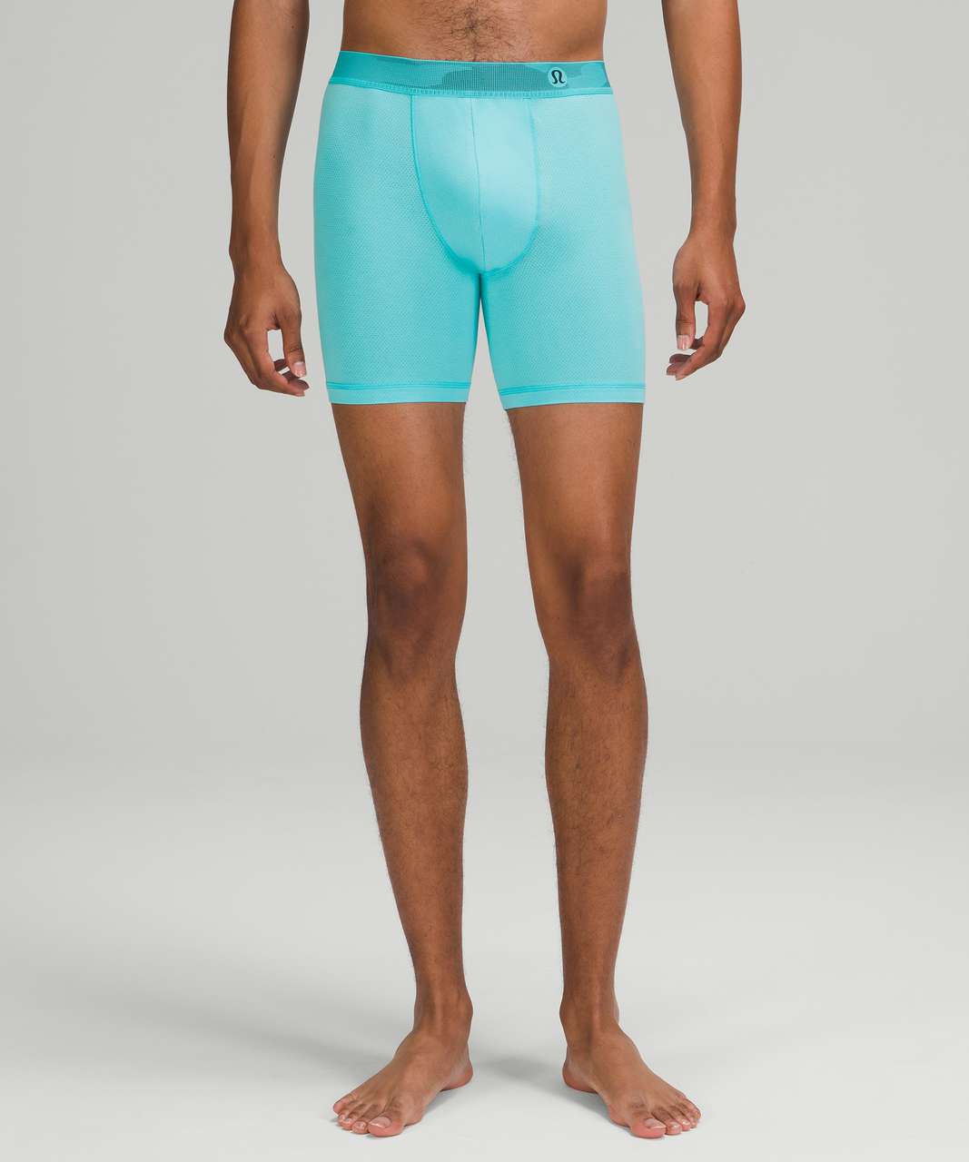 Lululemon Rapid Vent Tech Boxer 7 - Heathered Symphony Blue - lulu fanatics