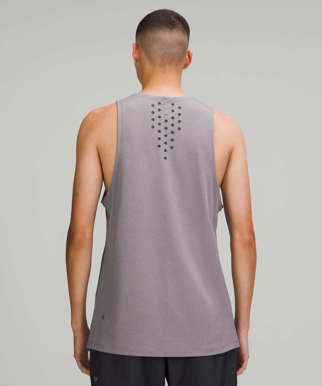 Lululemon Textured Training Tank Top - Heathered Dusky Lavender