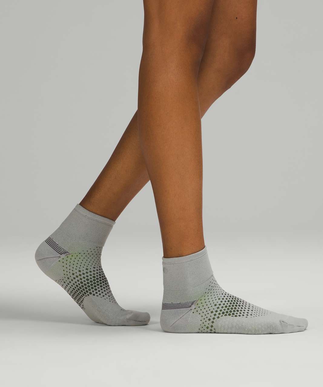 Lululemon MacroPillow Ankle Run Sock - Sea Salt