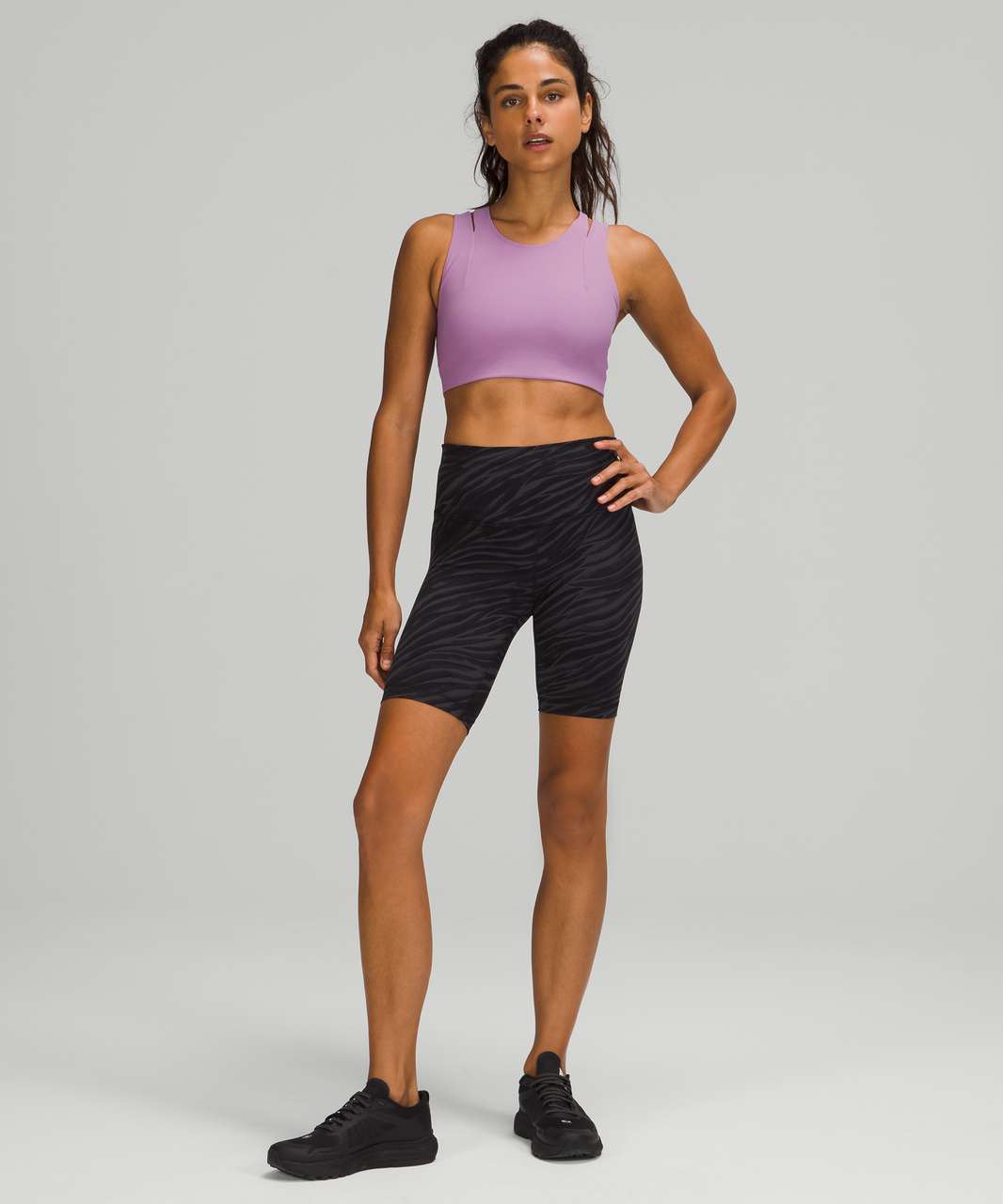 Lululemon Strong Front Bra *Medium Support, B/C Cups - Wisteria Purple