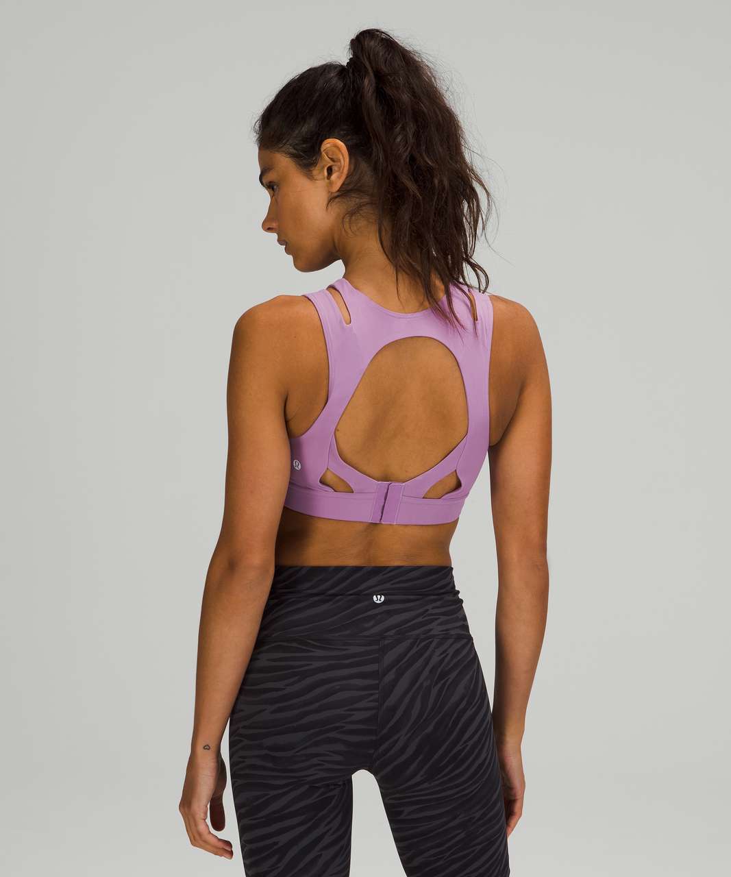 Buy Lululemon Strong Front Bra *medium Support, B/c Cup - Wisteria Purple  At 42% Off