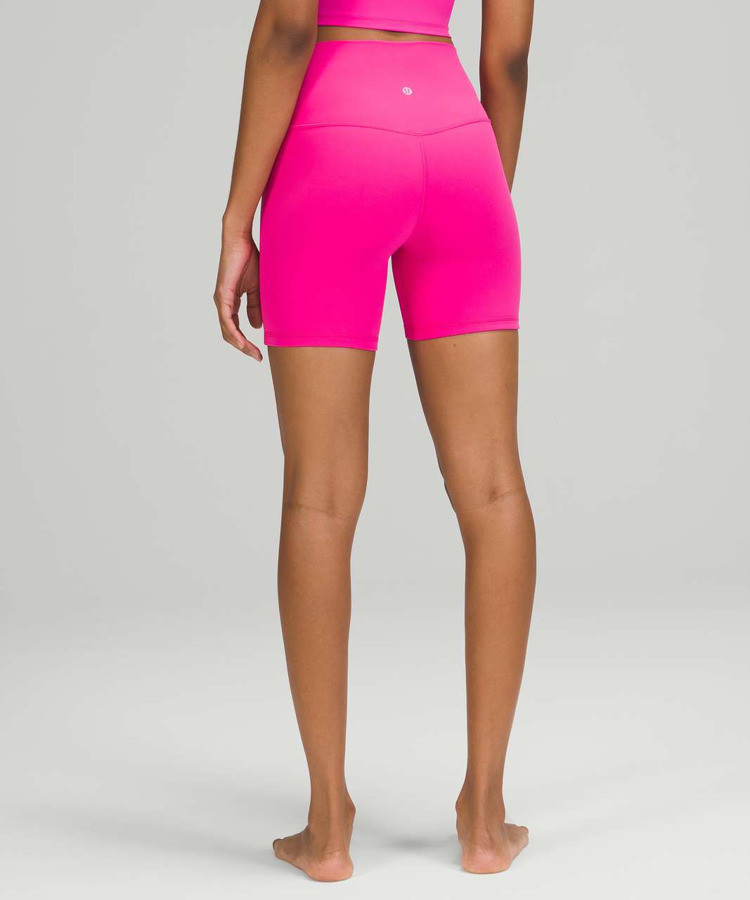 A Bright Lululemon Workout Outfit: Pink Speed Shorts! - Agent