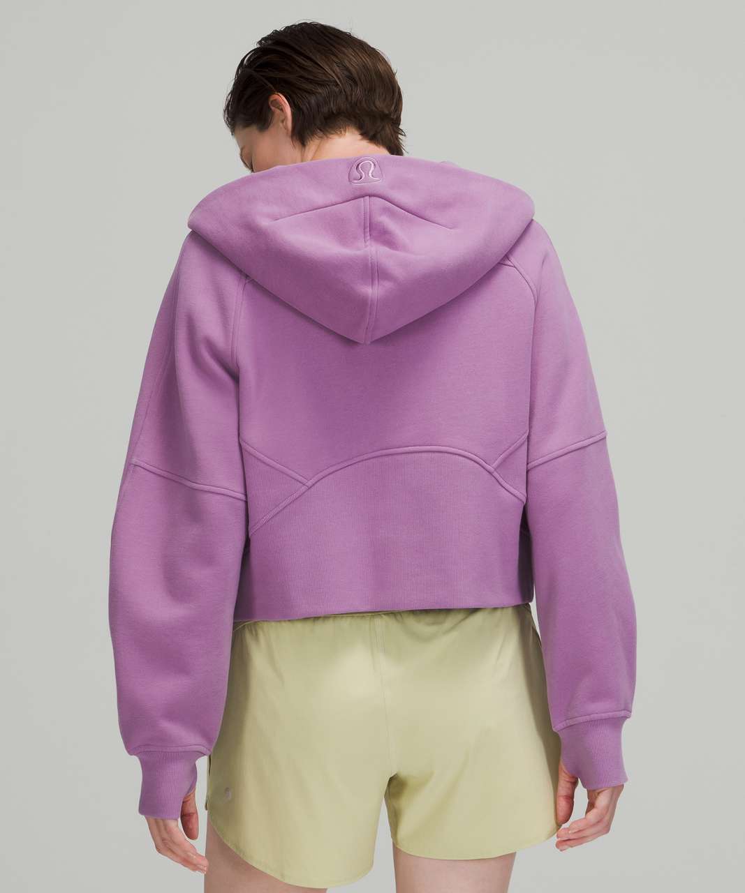 French Terry Oversized Half Zip Review— Lilac Smoke Sz S : r/lululemon