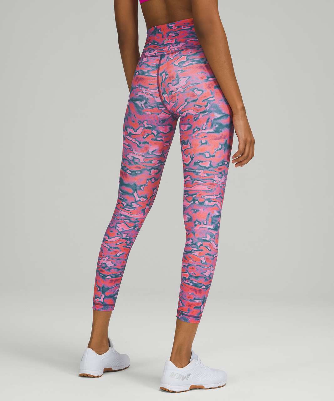 Lululemon Wunder Train High-Rise Tight 25 - Chroma Clash Multi - lulu  fanatics