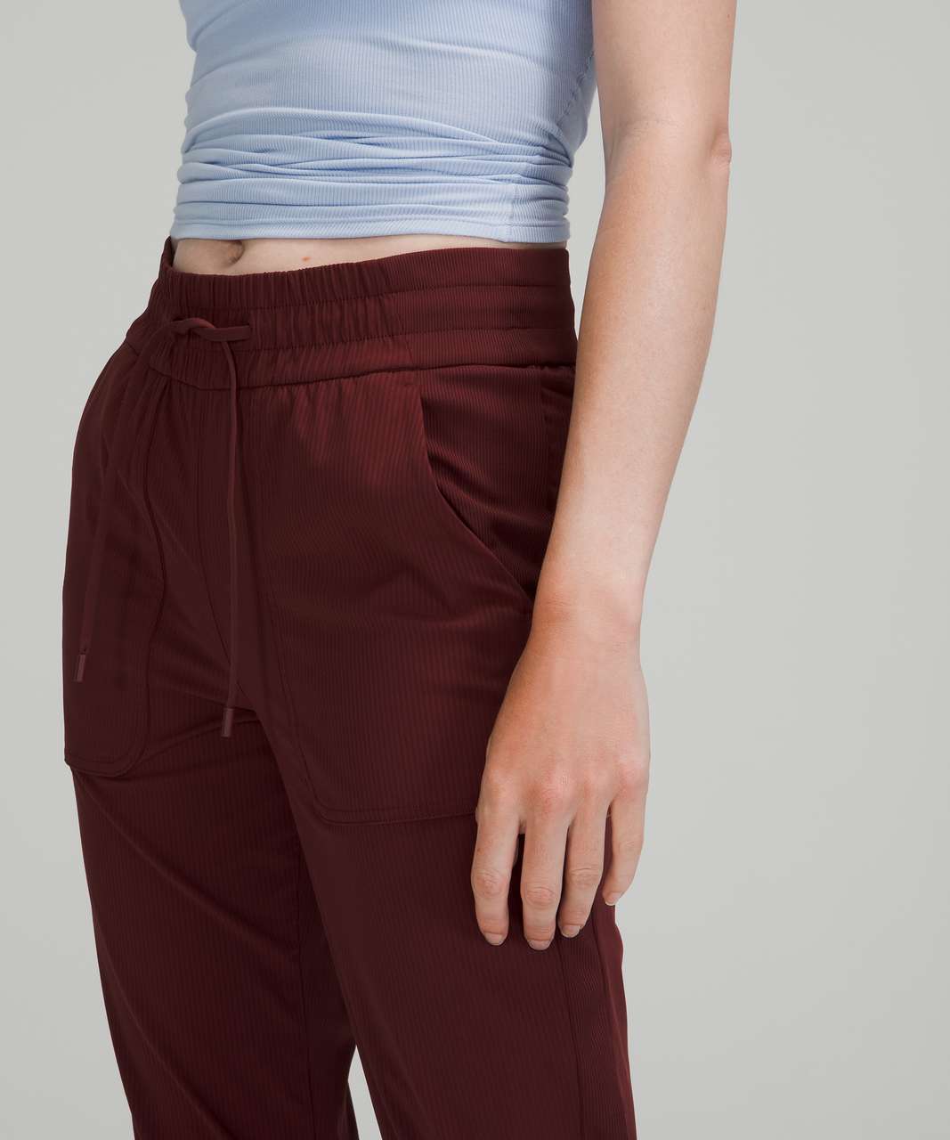 Lululemon Beyond The Studio Joggers In Red Merlot