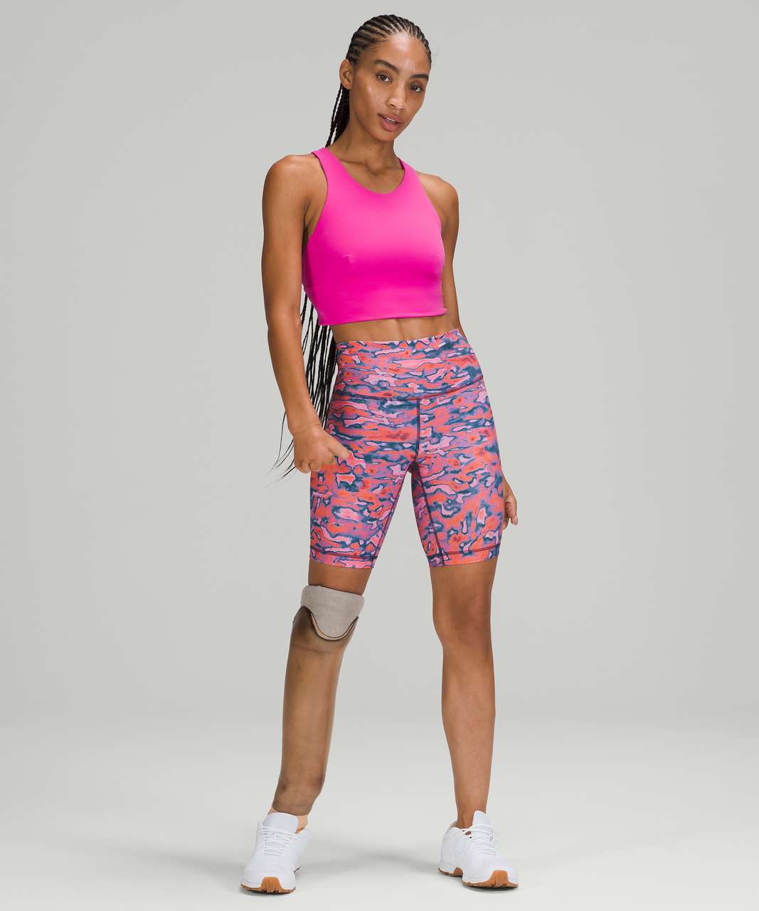 NWT Lululemon Wunder Train High-Rise Short 8 Magenta Purple MGPR $64 FAST  SHIP!