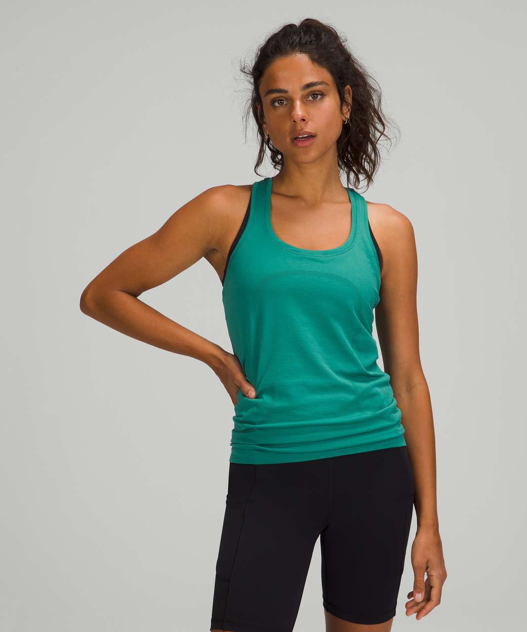 Lululemon Swiftly Tech Racerback Tank Top 2.0 - Teal Lagoon / Teal Lagoon - lulu  fanatics