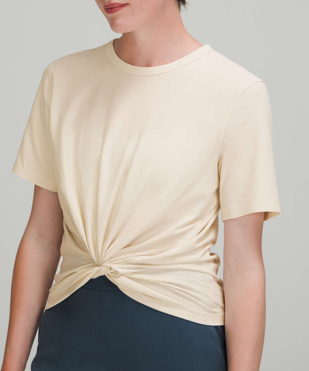 Lululemon Crescent Tee - White Opal