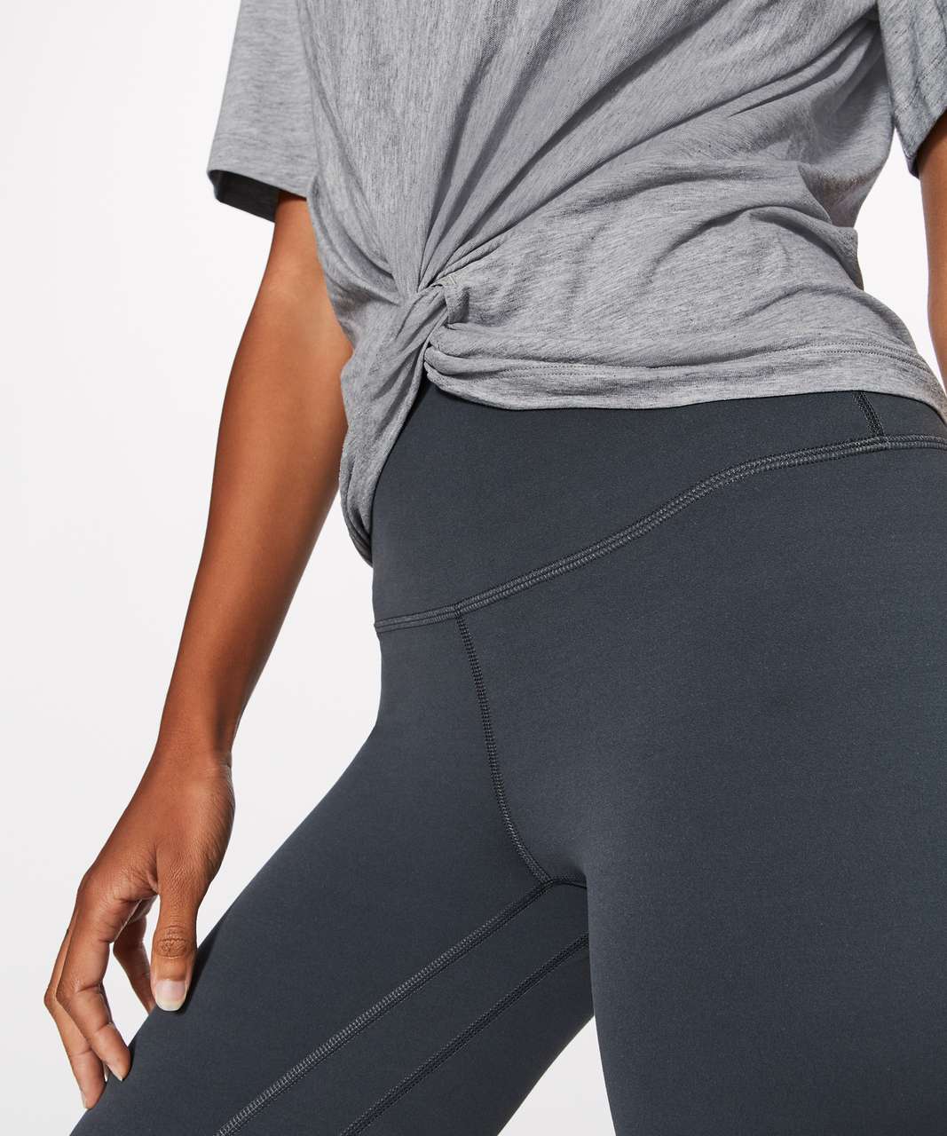 Lululemon Crescent Tee - Heathered Medium Grey