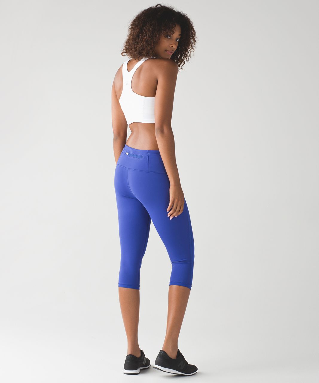 Lululemon Fast Times 17" Crop - Sapphire Blue