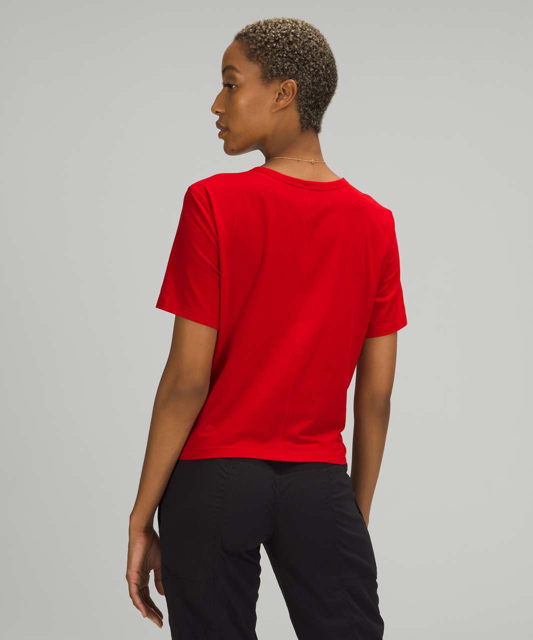 Lululemon Crescent Tee - Dark Red