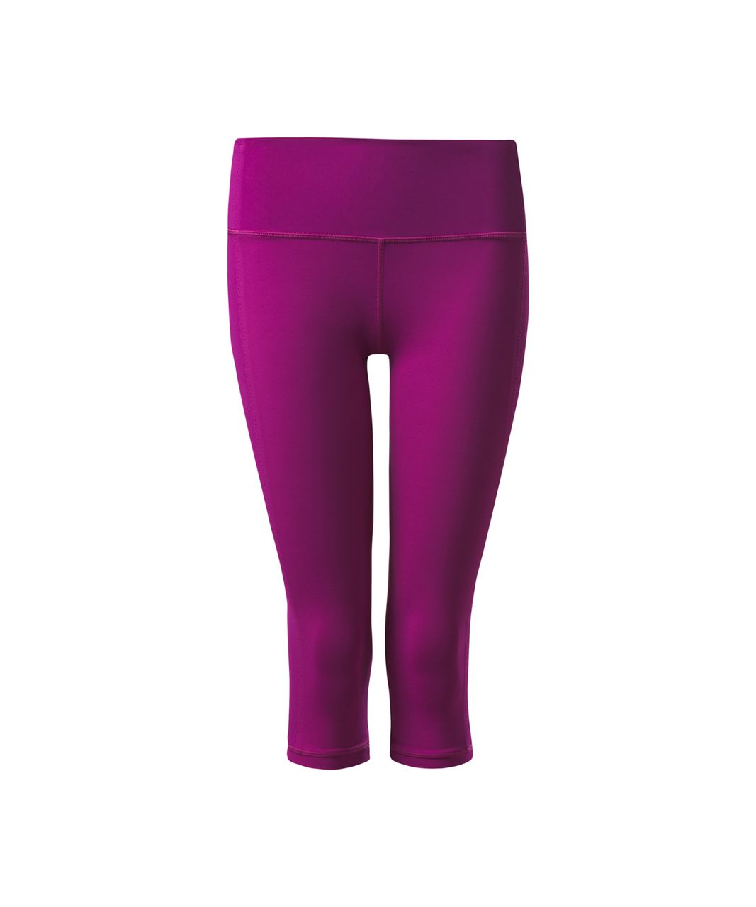 Lululemon Fast Times 17" Crop - Deep Fuschia