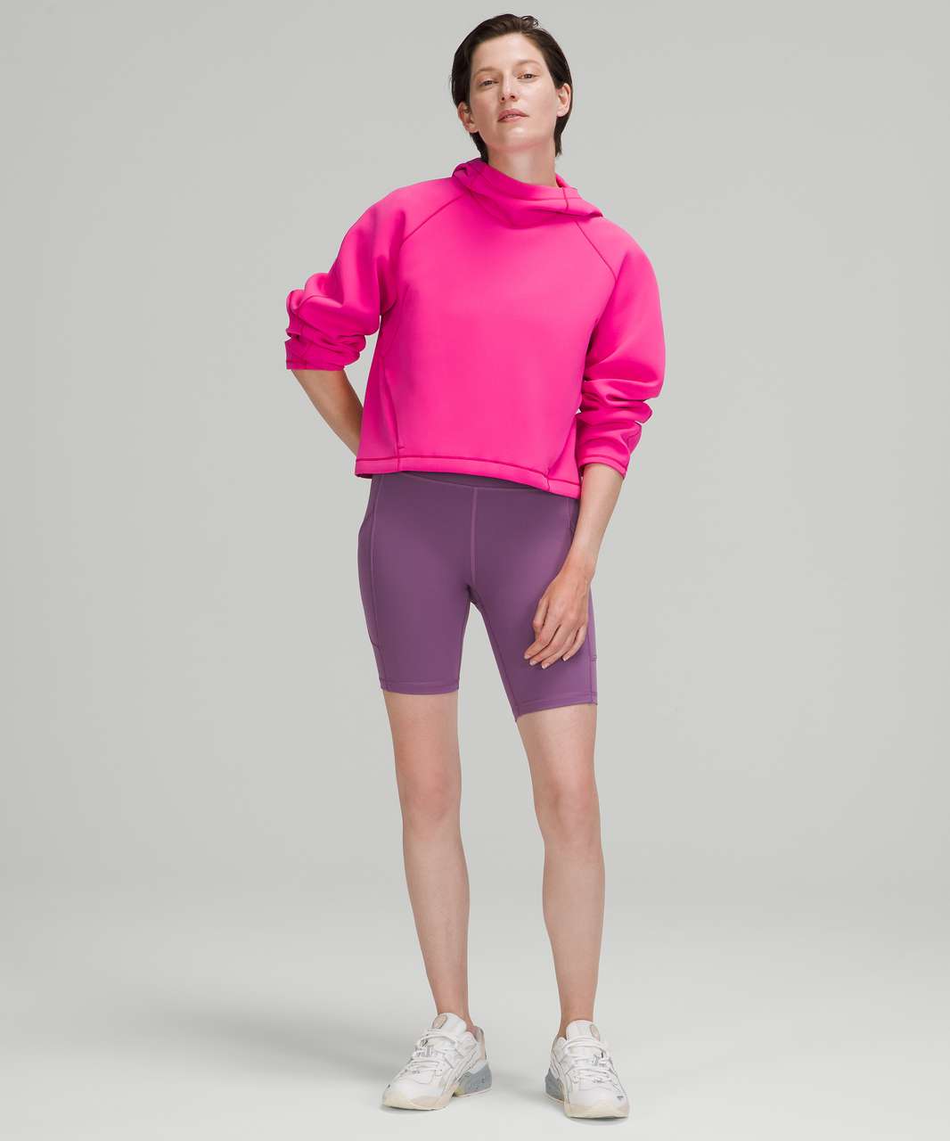 Lululemon AirWrap Pullover Hoodie - Sonic Pink