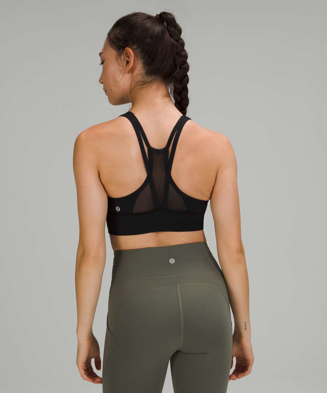 Lululemon Mesh-Back Long Line Train Bra *Medium Support, B/C Cups