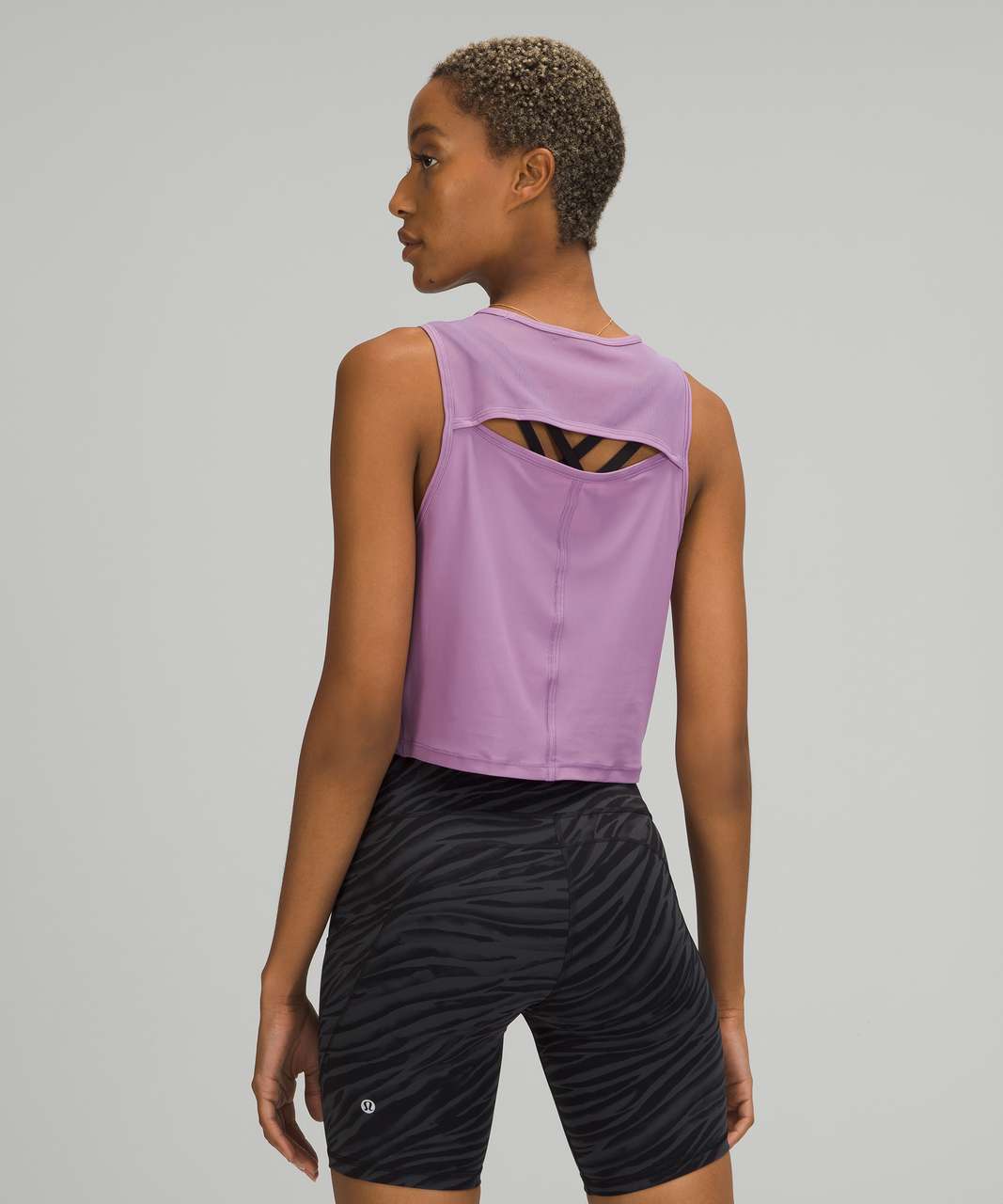 Lululemon Sculpt Tank Top *Cropped - Wisteria Purple - lulu fanatics