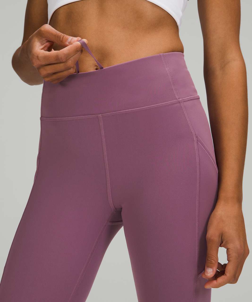 Lululemon Invigorate High-Rise Short 10" - Grape Mauve