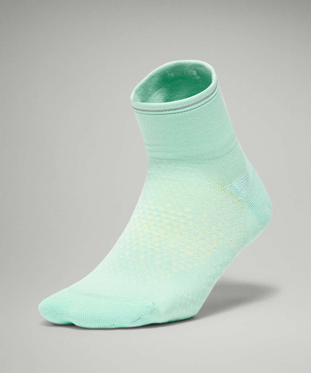 Lululemon MacroPillow Ankle Run Sock - Wild Mint