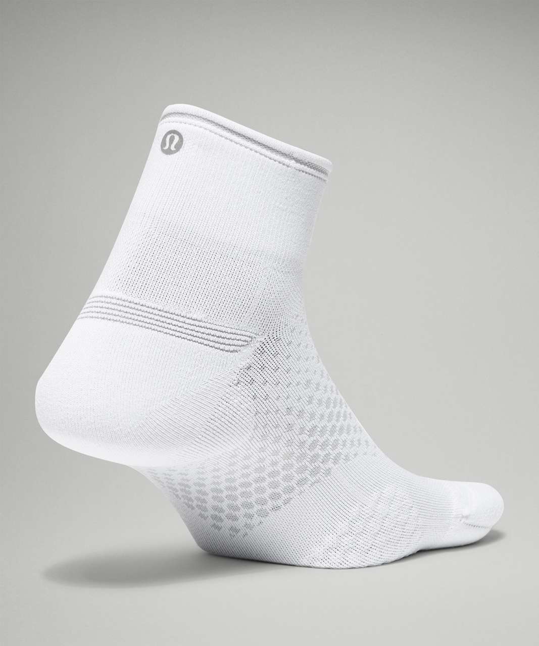 Lululemon MacroPillow Ankle Run Sock - White