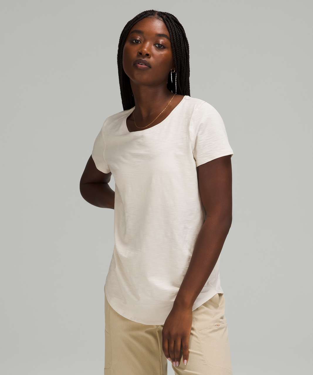 Lululemon Love Crew Short Sleeve T-Shirt - White Opal