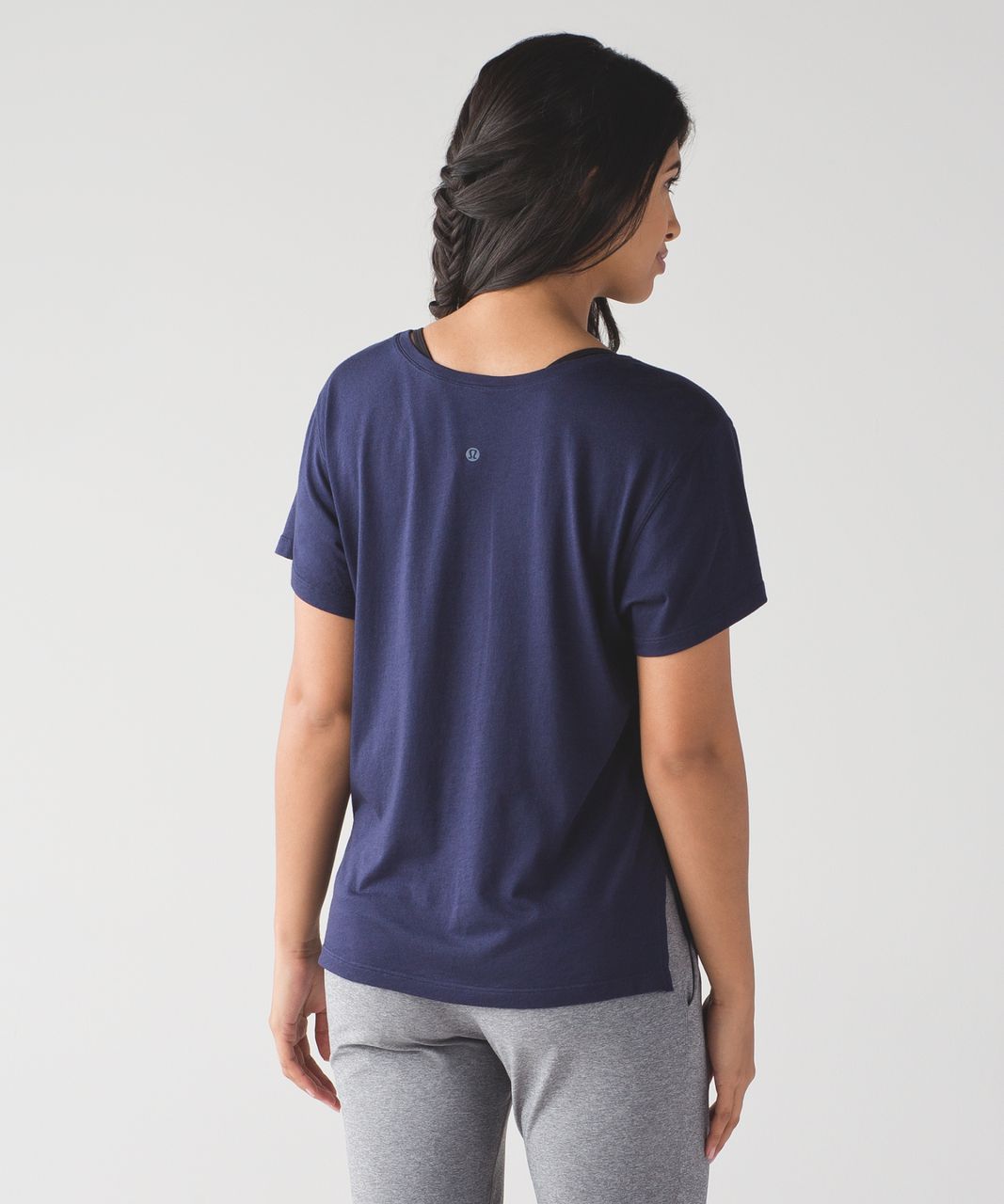 Lululemon Jericho Crew Short Sleeve - Deep Indigo