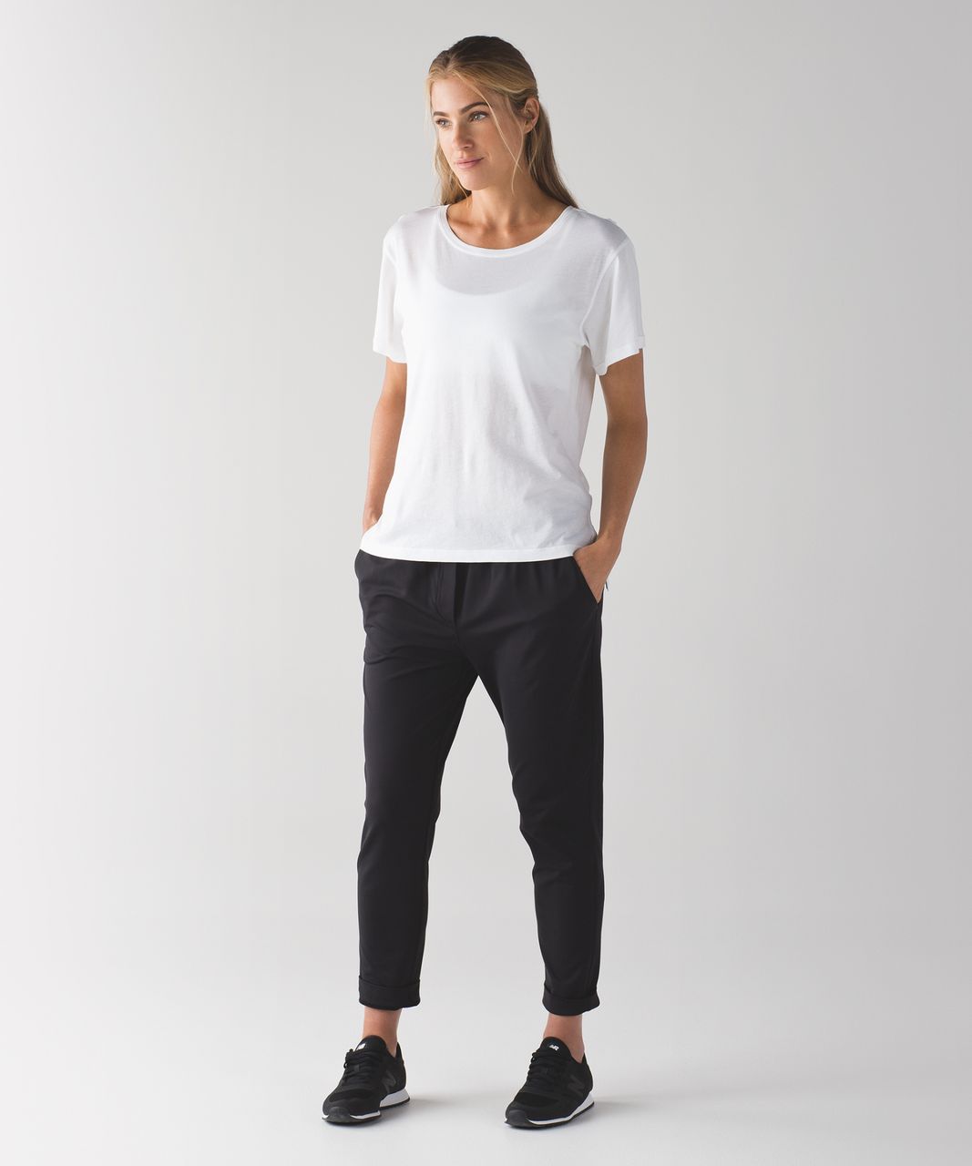 Lululemon Jericho Crew Short Sleeve - White