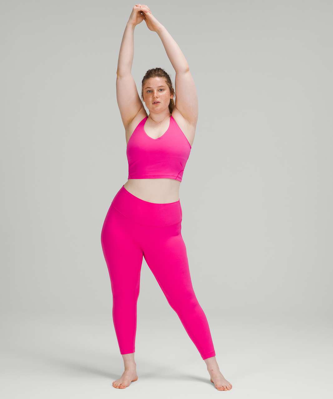 lululemon sonic pink align leggings