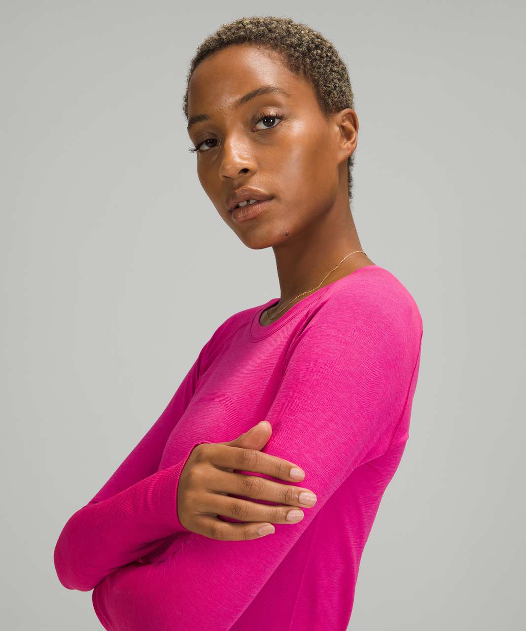 Lululemon Swiftly Tech Long Sleeve Shirt 2.0 *Race Length - Sonic Pink /  Sonic Pink - lulu fanatics