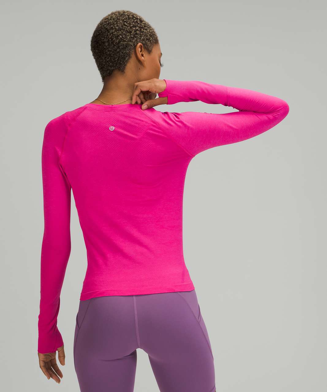 Lululemon Swiftly Tech Long Sleeve Shirt 2.0 *Race Length - Sonic Pink / Sonic Pink