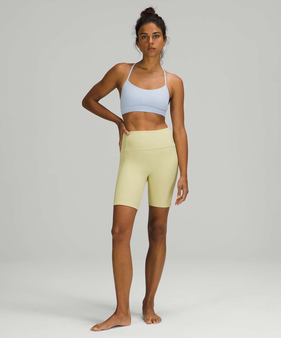 Lululemon Ribbed Contoured High-Rise Short 8 - 130900076