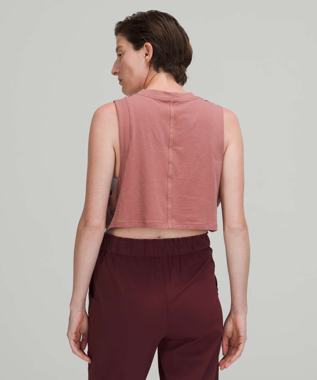 Lululemon All Yours Crop Tank Top - Spiced Chai